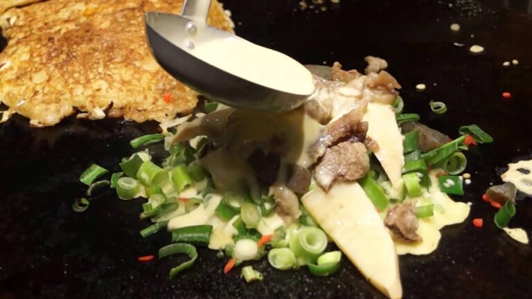 福太郎のねぎ焼き（すじこん、たけけのこスペシャル）