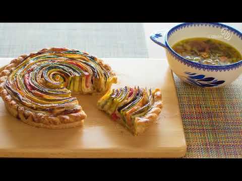 夏野菜のスパイラルタルト【ダイジェスト版】