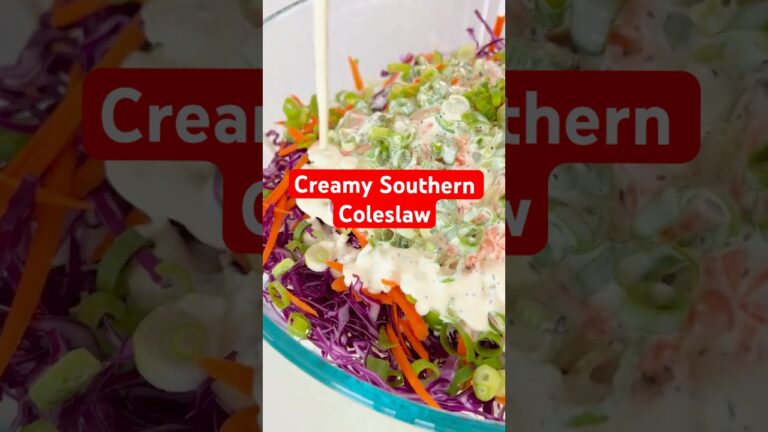 10分でできるクリーミーな南部風コールスロー #shorts #southernrecipes