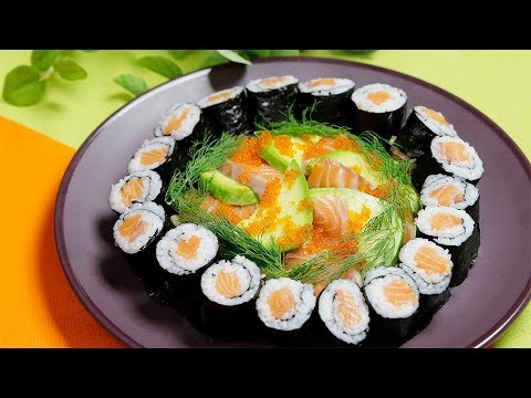 【チーズとろける🙌】たっぷりサーモン寿司ピザ🐟