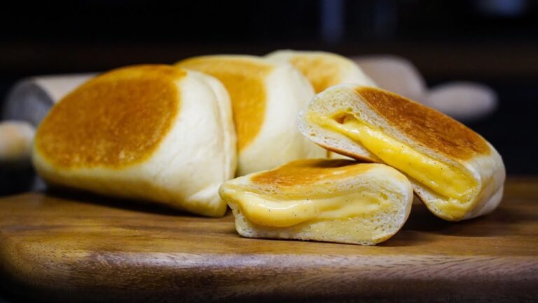 濃厚カスタードクリームパンの作り方【オーブン不要】｜シェフの休日｜Custard Cream Bun