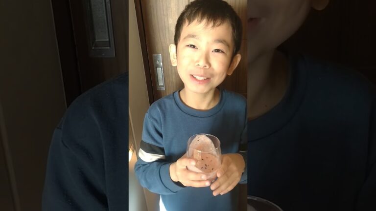 甘酒イチゴレアスムージーを作りました！（感想付完成編）