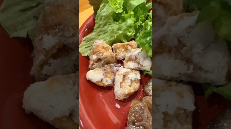 里芋の唐揚げ⚡️#cooking #料理 #shorts #里芋 #唐揚げ #asmr #男子ごはん #竜田揚げ