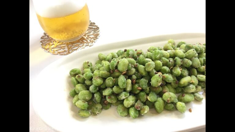 枝豆の花椒炒めの作り方。男子ごはんで紹介のおつまみ
