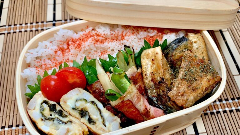 【お弁当#125】冷凍サバを使ってムニエル弁当　#お弁当 #旦那用 #ムニエル