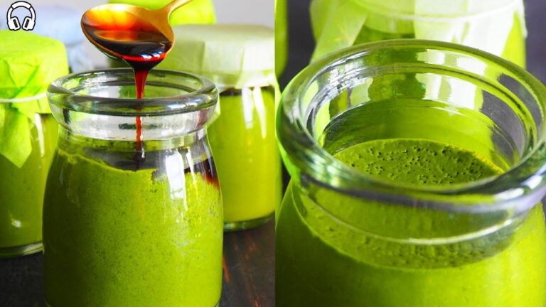 [ASMR]超濃厚抹茶プリン/Rich and Moist MatchaPudding [Green tea]