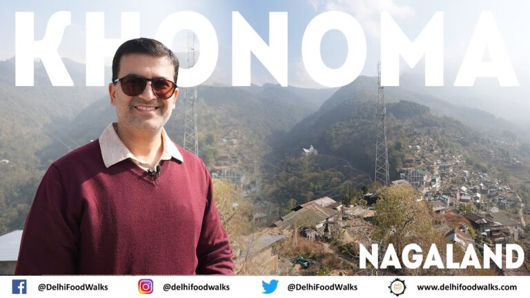 Khonoma-First Green Village in India in Nagaland, Tribal Food + Spiciest Chutney Ever l Village Walk