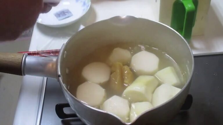 里芋の白味噌の煮もの：後編