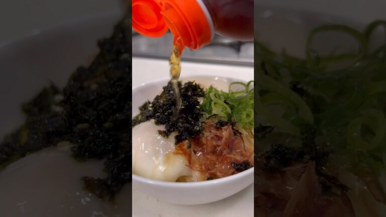 30kg痩せた男が食べているさっぱり混ぜうどんの作り方を紹介します！#shorts #short