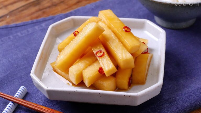 【ポリポリ大根】切って漬けるだけ！作り置きにピッタリ！ご飯のお供におすすめ♪