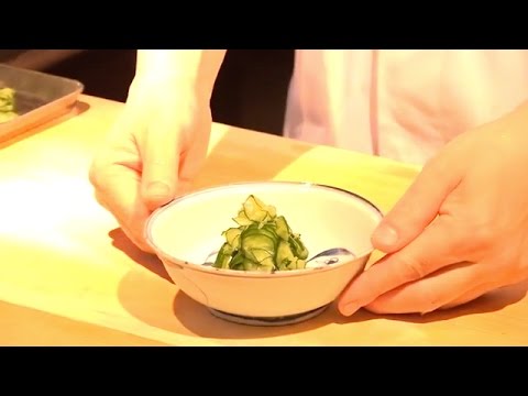 【簡単】きゅうりの塩もみ