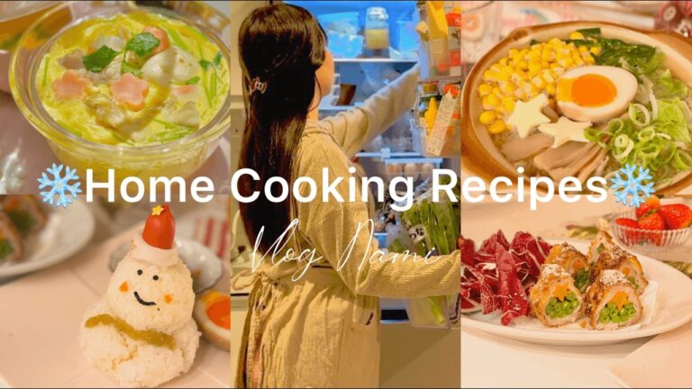 【冬の料理集】寒い日に食べてあたたまるおうちごはん総集編 Winter Home Cooking Recipes Japan VLOG