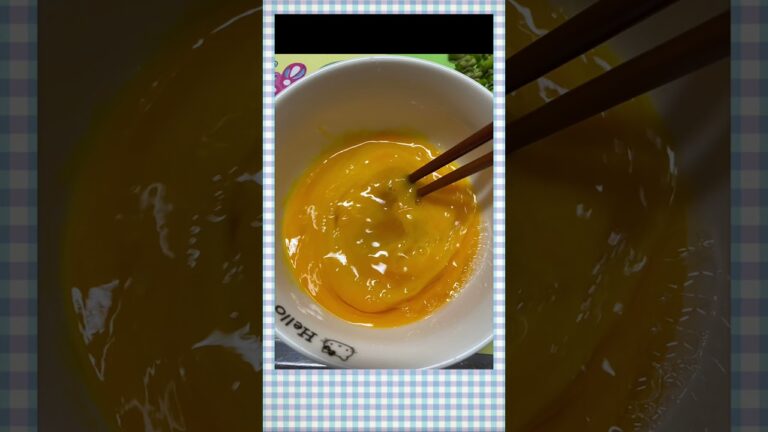 残りご飯でチャーハンだぁ✊