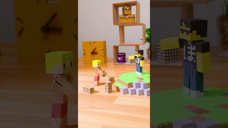 紙でマインクラフト！ #shorts