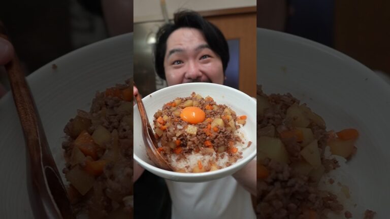 キーマ肉じゃが