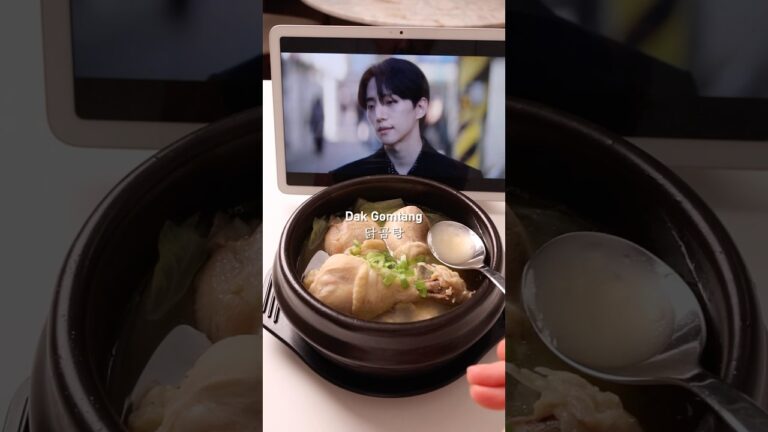 No Ginseng Korean Chicken Soup. Dak Gomtang