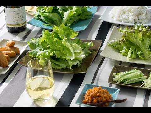 第11回 リーフレタスの手巻き寿司