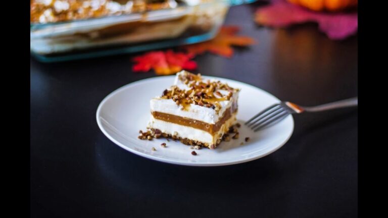 Pumpkin Dessert Lasagna