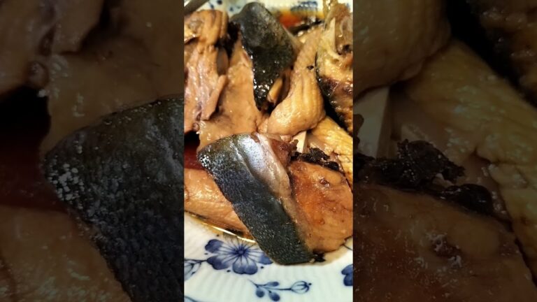 ブリのあら煮　12月20日　＃Shorts