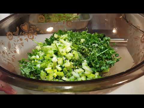 定型外タブーリ(Tabbouleh)：パセリサラダ