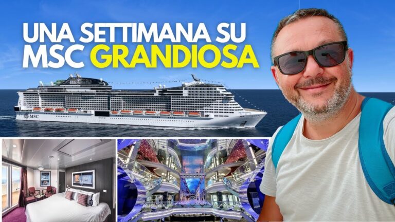 TOUR COMPLETO MSC GRANDIOSA: La Cabina con Balcone e Tutto Quello che NESSUNO ti dice!