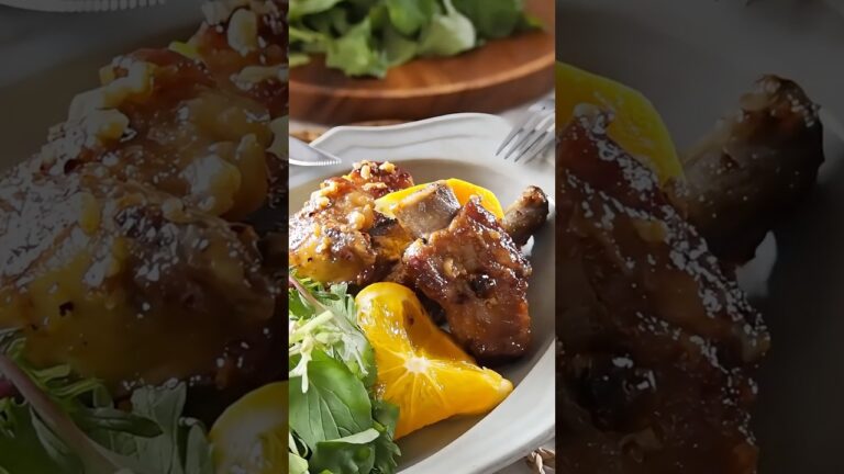 マーマレードでお手軽スペアリブ。