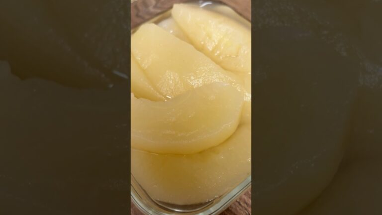 【簡単レシピ】りんごのコンポート