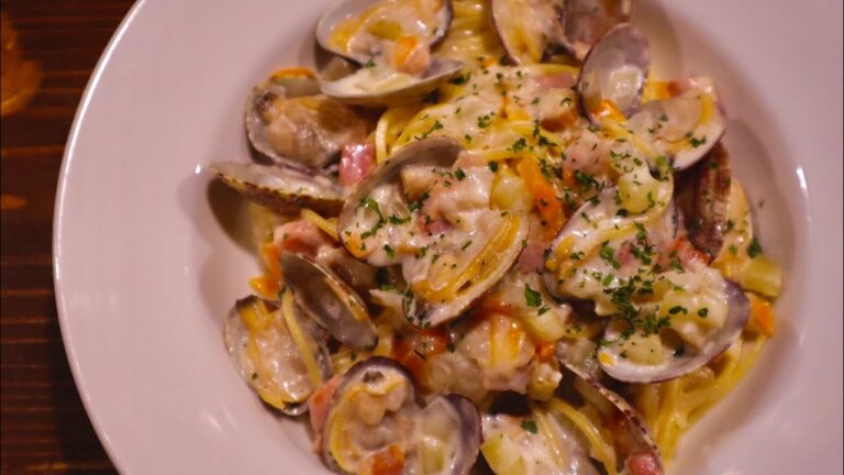 料理人がアサリ好きのために作る　クラムチャウダースパゲティ　真夜中レストラン〜MENU 14〜