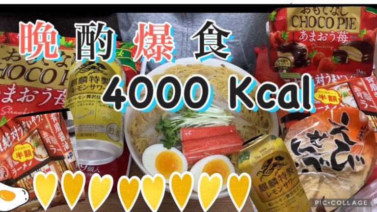 【晩酌】食べたい物を食べたいだけ【大食い】【モッパン】【vlog】