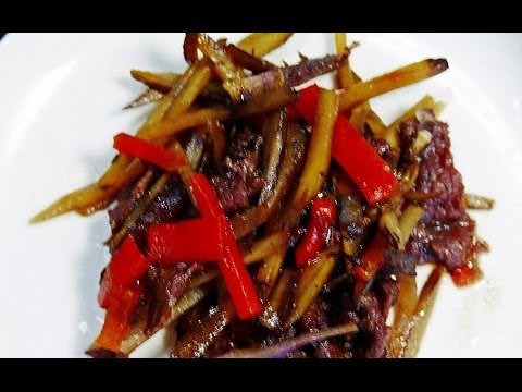 新ごぼうの金平【Kinpira of new burdock】