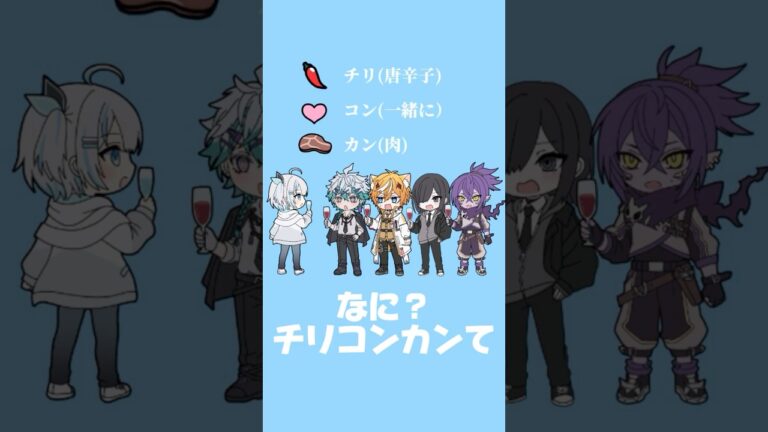 【手描きびじぱと】チリコンカンカンコンコンカンカンコン　#びじぱと #イラスト #綺々羅々ヴィヴィ#shorts
