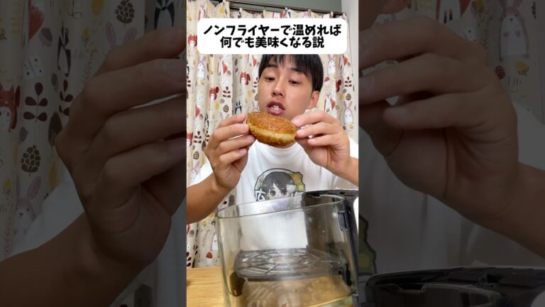 ノンフライヤーで温めれば何でも美味くなる説