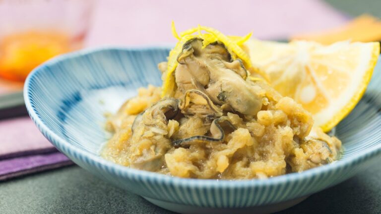 牡蠣のみぞれ煮