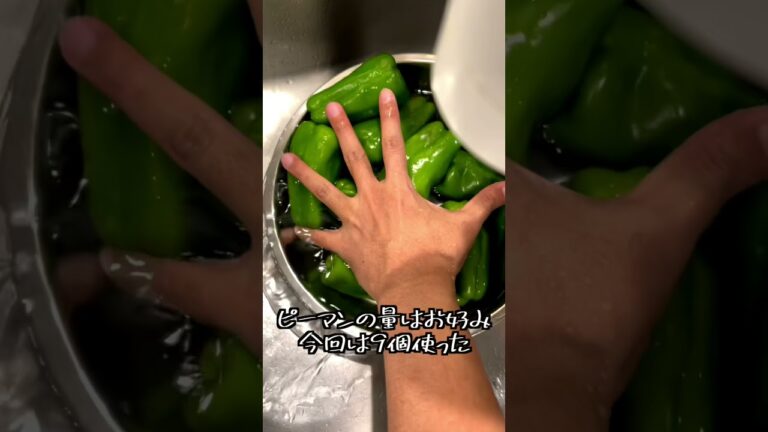 もはや革命！タモリさんのピーマンの煮浸しが美味すぎる！