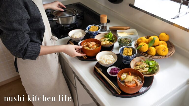 # 134 毎日のごはんで風邪知らず, 温活と旬の野菜で整える冬の体【暮らしと食のvlog】Seasonal Healing Meals