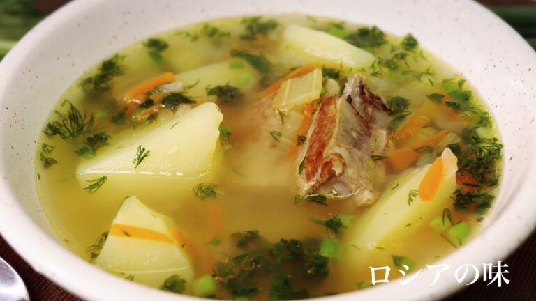 ジャガイモと肉のスープの作り方。ロシアの味。