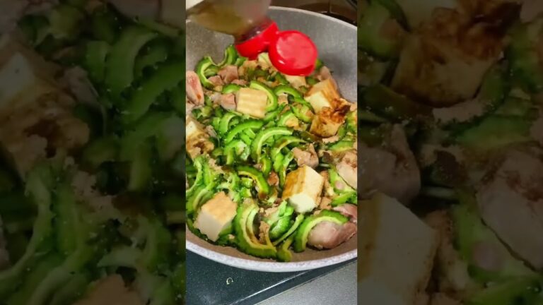 新しい形のゴーヤチャンプルー#shorts