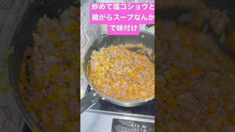 好き嫌いの多い子供達もこれだけは満場一致でがっつくおかず、ザ・肉飯　手軽で美味しい