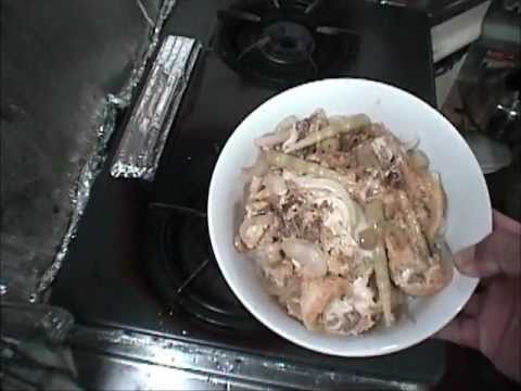 美味しい　山タケノコ丼
