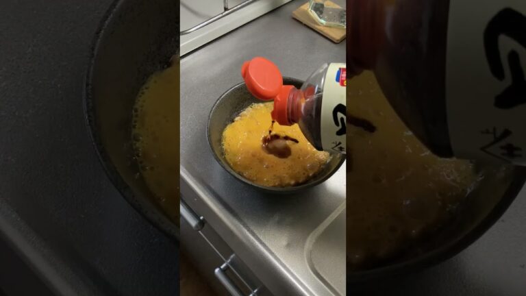 【結局こういうのが一番うまい】納豆オムレツぶっかけ丼！ #shorts