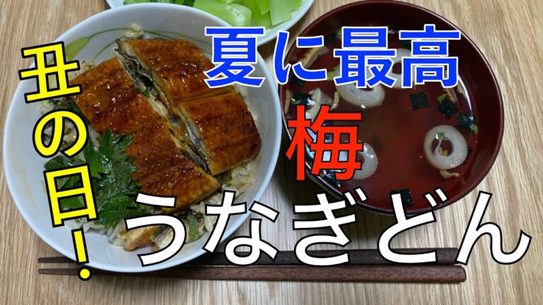 【土用の丑の日！】激ウマ梅うなぎ丼！　♯30