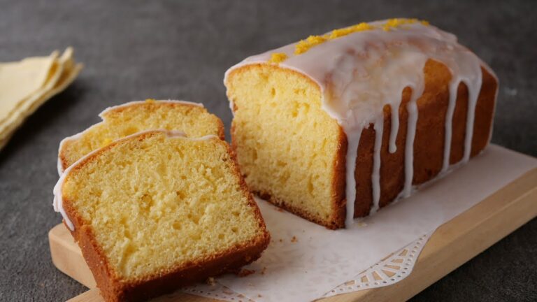 【H.Mで作るふわふわしっとり♡ウィークエンドシトロンケーキ】「お家で出来る絶品ケーキ」ミックス粉は副材料で変化させる! | Fluffy Lemon  Cake