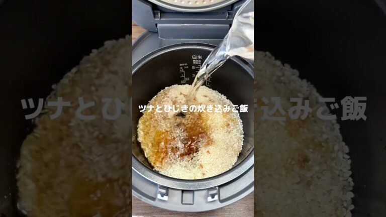 ツナひじきごはん