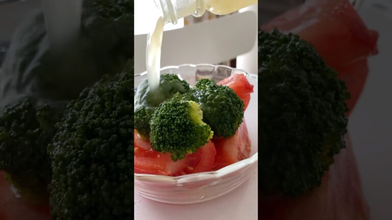 ブロッコリーとトマトのサラダ#shorts