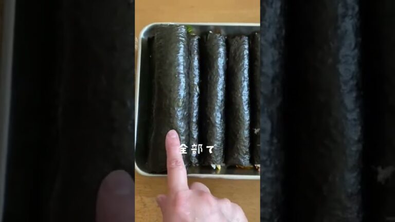 酢飯でキンパ#shorts