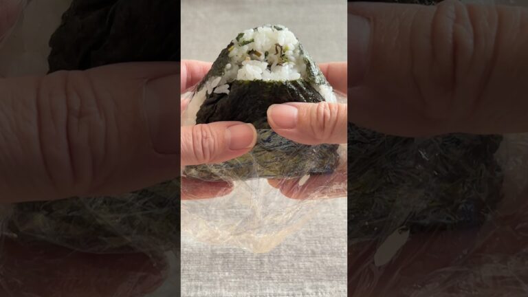 完全栄誉食 青菜シラスチーズ おにぎり #おにぎり #簡単レシピ #お弁当