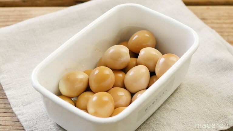 【作り置き】照り焼きうずら の レシピ 作り方