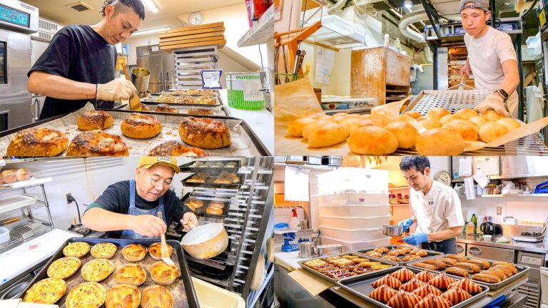 深夜から黙々と焼き続ける４人の個性豊かなパン職人たちに密着。｜大阪〈阪神百貨店コラボブースOPEN記念〉