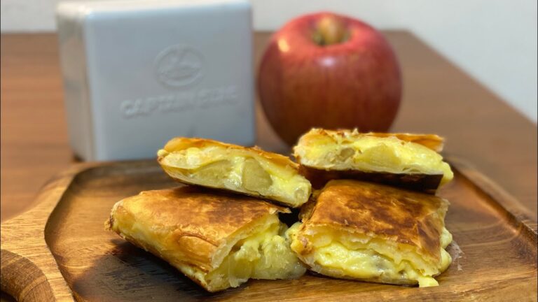 ホットサンドメーカーpart①　リンゴたっぷりアップルパイ #shorts