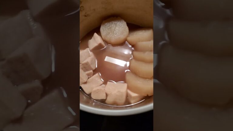 だいこんと高野豆腐の煮物